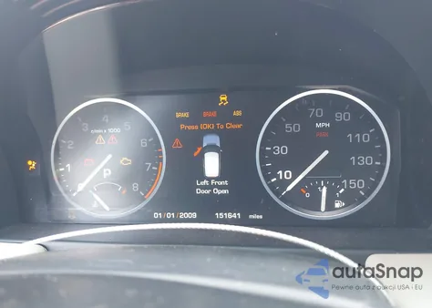 2010 Land Rover Range Rover Hse из США, поврежденный, VIN SALMF1D4XAA327352